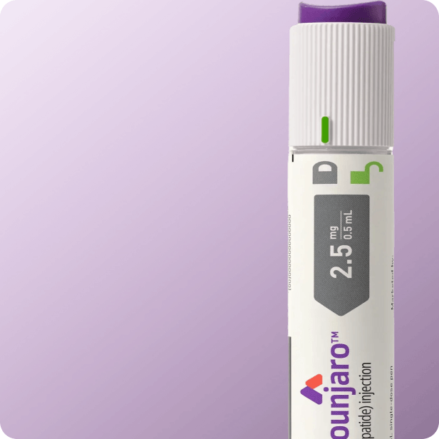 Mounjaro injection pen on a desk